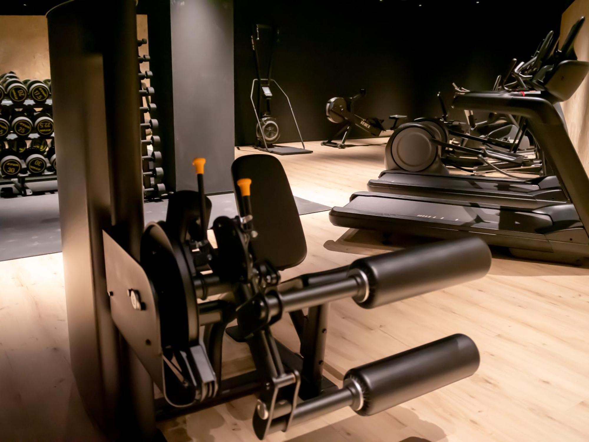 Hotel Princesa Parc Excellence อรินซัล ภายนอก รูปภาพ Leg extension machine